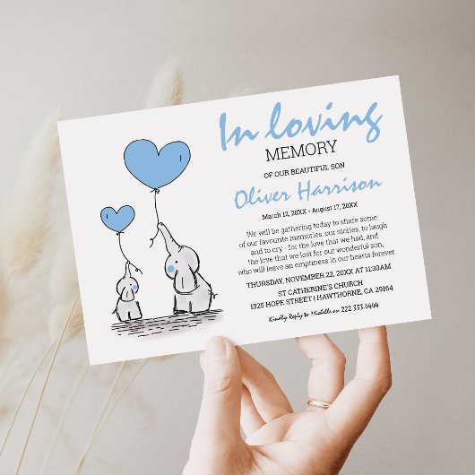 Schattige Blauwe Kinderen In Liefdevolle Herinneri Kaart