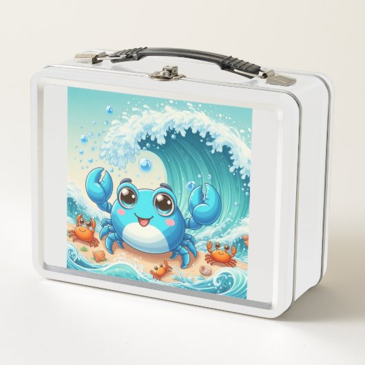 Schattige blauwe krab (Voorkant)