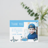 Schattige Blauwe Krab Zee Dieren Jongen Foto Verja Briefkaart (Staand voorkant)