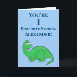 Schattige Blauwe Neef Zoon Jongen 1e Verjaardag Di Kaart<br><div class="desc">Personaliseer deze 1e verjaardagskaart voor je neef,  zoon of geliefde kleine jongen!  Perfect voor tantes en ooms,  moeders en vaders,  of iedereen die op zoek is naar de perfecte manier om hun speciale jongen een heel fijne 1e verjaardag te wensen!</div>