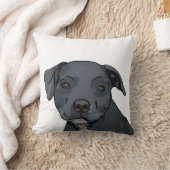 Schattige blauwe stafylokok kussen (Deken)