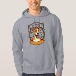 schattige blije Halloween hond Hoodie