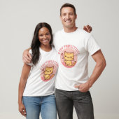 Schattige Blijf positief Pun, Funny Cat T-shirt (Unisex)