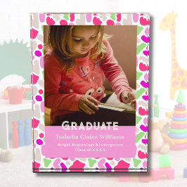 Schattige Blobs Afstuderen Gifts voor Kleuterschol Fotoblokken