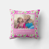 Schattige Blobs Afstuderen Gifts voor Kleuterschol Kussen (Achterkant)