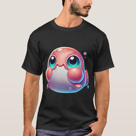 Schattige Blobvis T-shirt (Voorkant)