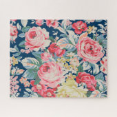 Schattige Bloeiende Bloemen Legpuzzel (Horizontaal)