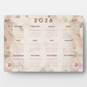 Schattige Bloem 2026 Agenda Fotoplaat (voorkant)