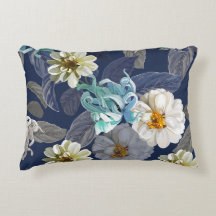 schattige bloem Accent Pillow