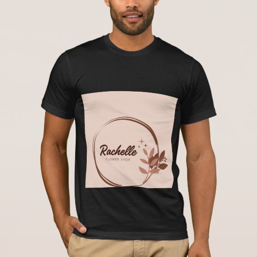 Schattige bloem kunst t-shirt (Voorkant)