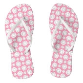 Schattige Bloemen Daisy Pattern Baby Roze & Witte  Teenslippers (Voetbed)