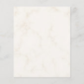 Schattige Bloemen- en Groene Hond Trane Folder (Achterkant)