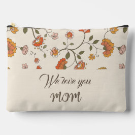 Schattige  bloemen Rustiek roze We houden van je M Etui