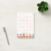 schattige bloemen, vogels, hartenpatroon post-it® notes (Kantoor)