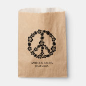 Schattige Bloemen Vredesbord Luau Party Favor Gift Bedankzakje (Voorkant)