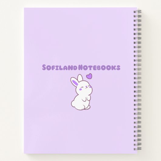 Schattige Bloemenjournaal 💜🌸💛🌷 Notitieboek (Achterkant)