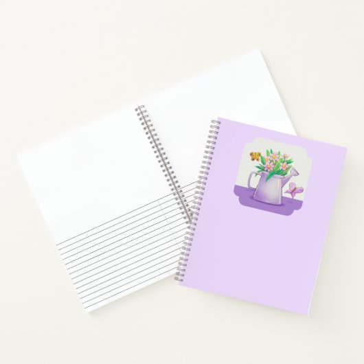 Schattige Bloemenjournaal 💜🌸💛🌷 Notitieboek (Binnen)