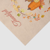 Schattige bloementankful tissue papier (Detail)