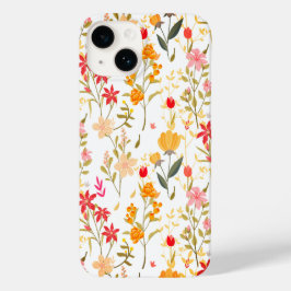 schattige bloemenwilde iPhone hoesje