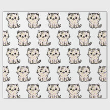 Schattige bloemig kat