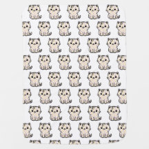 Schattige bloemig kat