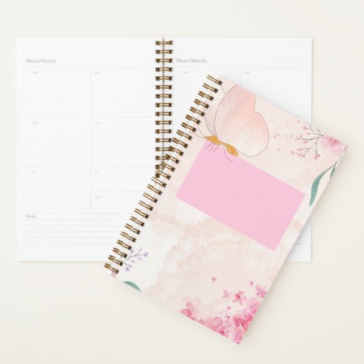 Schattige bloemig notitieboek (Display)