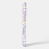 Schattige bloemig wit bloemontwerp Case-Mate iPhone case (Achterkant / Rechts)