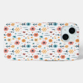 Schattige bloemmotief Case-Mate iPhone case (Achterkant (horizontaal))