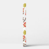 Schattige bloemmotief, naadloze achtergrond. Case-Mate iPhone case (Achterkant / Links)