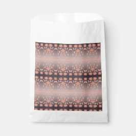 Schattige bloempatroon bedankzakje