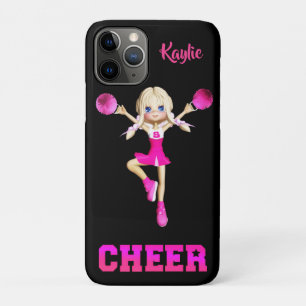Schattige Blonde Cheerleader Persoonlijk   Case-Mate iPhone Case