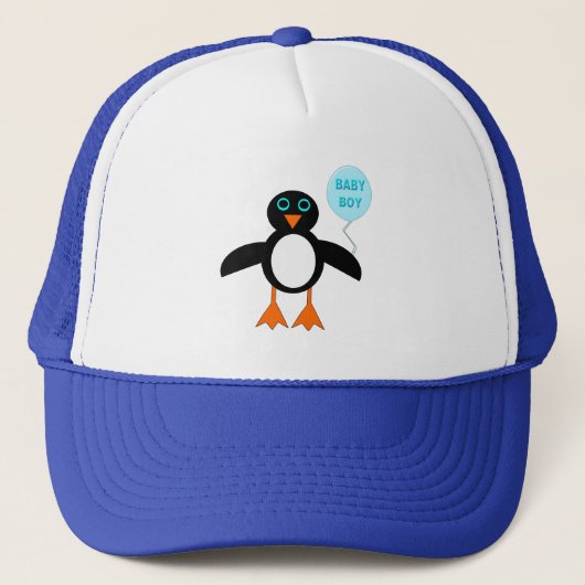 Schattige Blue Baby Boy Penguin Pet (Voorkant)