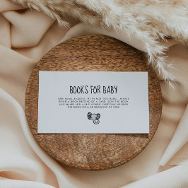 Schattige Blue Elephant baby shower Boek Aanvraagk Informatiekaartje