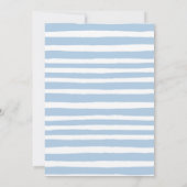 Schattige Blue Halloween Ghost 1st Boy Verjaardag Kaart (Achterkant)