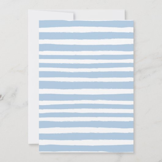 Schattige Blue Halloween Ghost 1st Boy Verjaardag Kaart (Achterkant)