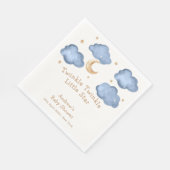 Schattige Blue Moon Stars Twinkle Twinkle Baby sho Servet (Hoek)