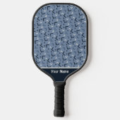 Schattige Blue Pro Pickleball Paddle (Achterkant)