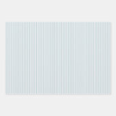 Schattige Blue Teddy Bear & Heart Baby Boy Initiaa Inpakpapier Vel (Voorkant 2)