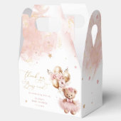 Schattige Blush Beer Balloon Barly Wachten Baby sh Bedankdoosjes (Geopend)