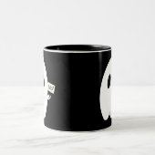 Schattige Boe! Ghostie Tweekleurige Koffiemok (Center)