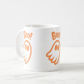 Schattige Boe! - Halloween ontwerp Koffiemok (Voorkant links)