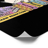 Schattige boek Cat Harm Reduction redt levens bij Poster (Hoek)