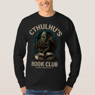 Schattige Boek Club Cthulhu T-shirt