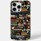 Schattige Boek en Wildflower Case-Mate iPhone Case (Achterkant)