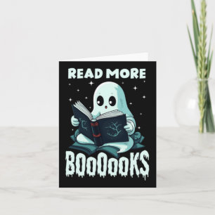 Schattige Boekjes Geest Lees Meer Boeken Grappige Kaart