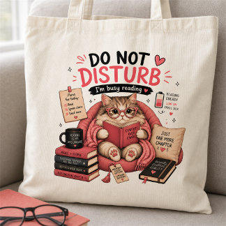 Schattige Boekliefhebber Tote Tas Grappige Boekenw