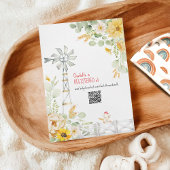 Schattige Boerderij Barnyard Animals Red Barn Baby Kaart