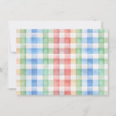 Schattige Boerderij Barnyard Verjaardag Bedankt (Achterkant)