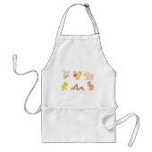 Schattige Boerderij en huisdieren Standaard Schort (Voorkant)