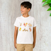 Schattige Boerderij en huisdieren T-shirt